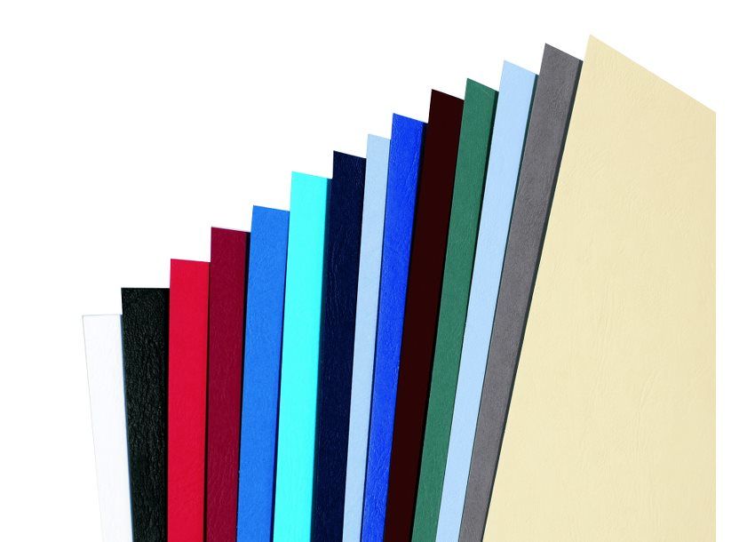 GBC Leathergrain & HiClear Combipakket - Wit - 50 stuks