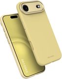 DECODED Étui en silicone pour iPhone 17 Air, Jaune