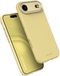 DECODED Étui en silicone pour iPhone 17 Air, Jaune