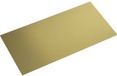 Reely Messing Blik (l x b) 400 mm x 200 mm 0.5 mm 1 stuk(s)