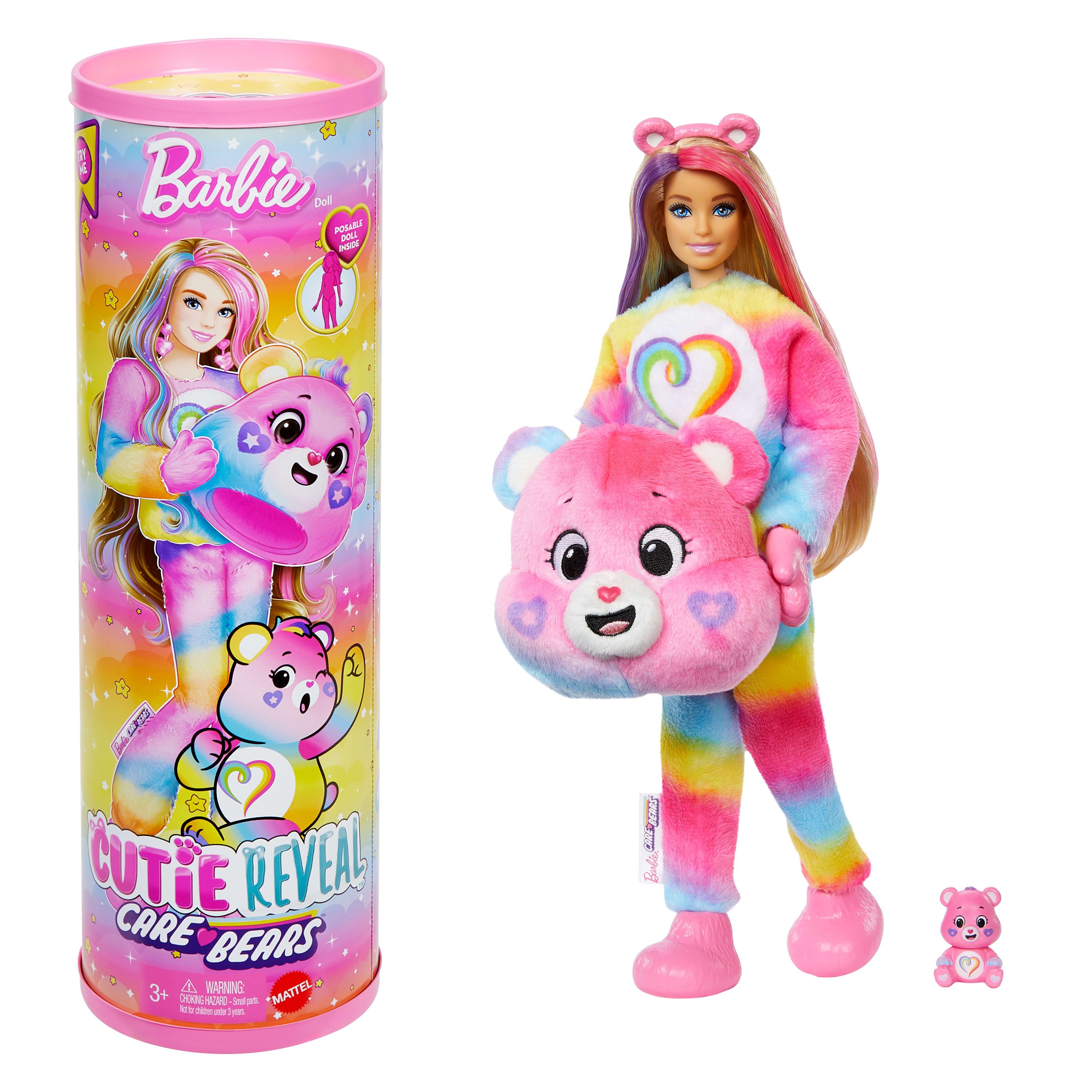 Barbie Cutie Reveal Troetelbeertjes Pop - Multicolour Fashion doll for Girls