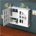 Merkloos ShopVlot Router opslagbox wit