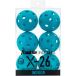 Franklin Binnen pickleballbal X-26 Vellum (x6)