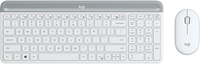 Logitech MK470 Slim Combo - Draadloos Toetsenbord en Muis - QWERTY - Wit