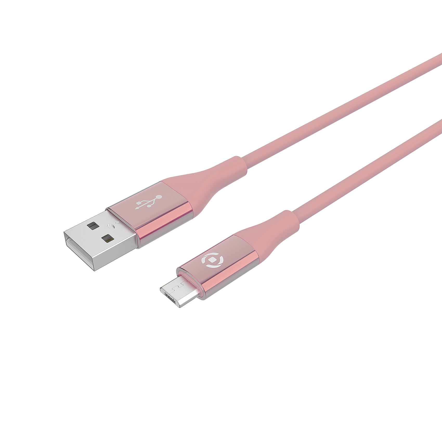 Celly USB Micro-USB Kabel - Roze - 1 m