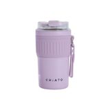 CHiATO Home hotSIP Soft Lavender geïsoleerde reisbeker, 400 ml – Lavendel