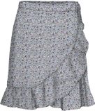 VERO MODA VMHENNA WRAP SHORT SKIRT EXP GA Jupes Aquamarine Fleurie Courte XL
