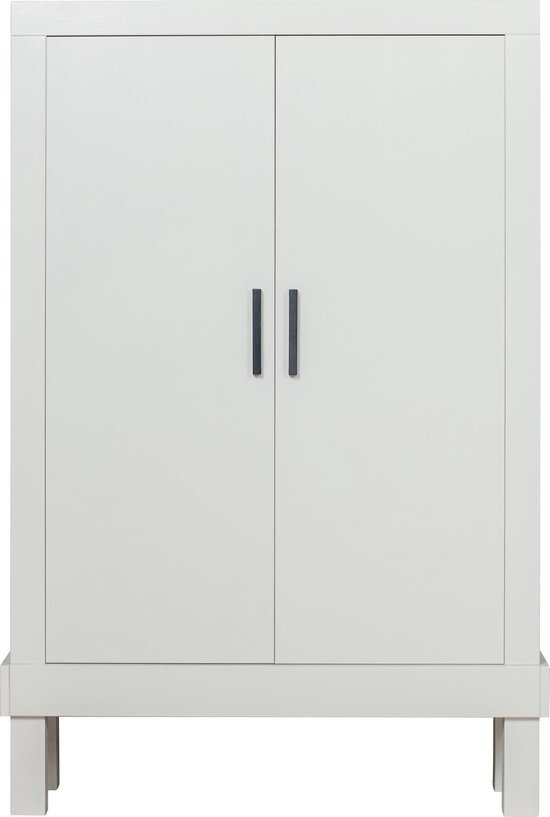 BASICLABEL Bonk dichte kast - Grenen - Mist - 160x103x37