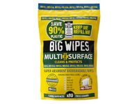 Big Wipes Multi-Surface Industrial Wipes Refill Pouch 80