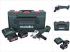 Metabo W 18 7-125 18V Li-Ion Accu Haakse Slijper Set (2x 4,0Ah) In Metabox - 125mm