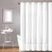 Lush Decor Hotel Collection douchegordijn, 182,9 cm x 182,9 cm, wit en tarwe