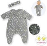 Corolle Pyjama Schijnt in de Nacht en Hoofdband