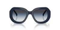 Giorgio Armani AR 8248 Lunettes de Soleil Femme Bleu Rondes Bleu 51mm