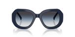 Giorgio Armani AR 8248 Lunettes de Soleil Femme Bleu Rondes Bleu 51mm