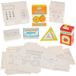Baker Ross FN089 3D Colour-in Supermarkt Shop Items - Pack van 11, Pretend Shop Play Item voor Kids, Kids Supermarkt Winkel
