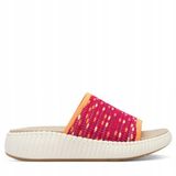 Jana Vegan Pantoletten Dames - Fuchsia - Maat 38