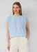 s.Oliver - T-shirt à manches courtes et col rond pour femme, bleu clair, taille 42