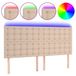 VidaXL 3121713 Hoofdeind & Voeteind Cappuccino PU Leer Hout 160x5x78 mm