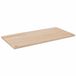 vidaXL Bureaublad 110x55x2,5 cm massief grenenhout