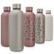 T&N Roestvrijstalen drinkfles, 500 ml, thermosfles voor kantoor, lekvrije waterfles voor koolzuur, thermoskan onderweg, thermosfles voor thee en koffie, fles bruiswater