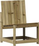 vidaXL Chaise de jardin 50,5x55x77 cm pin imprégné