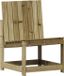 vidaXL Tuinstoel 50,5x55x77 cm geïmpregneerd grenenhout