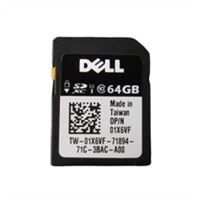 Dell 385-BBJY 64GB SD Flashgeheugen - Zwart