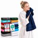 Komfortec 2x Handdoek 50x100 cm - 100% Katoen - Marineblauw
