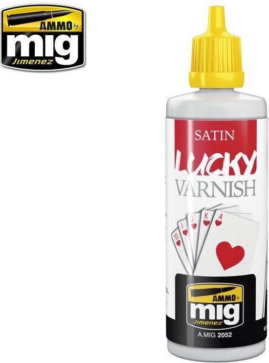 AMMO MIG 2052 Lucky Varnish - Satin - Acryl (10 ml)