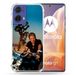 Cokitec Versterkte hoes voor Motorola G85 5G Muziek Johnny Hallyday Moto
