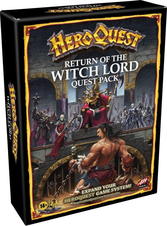 Hasbro Gaming Hasbro HeroQuest Uitbreiding Bordspel