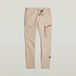 G-Star Zip Pkt 3D Skinny Cargo 2.0 Heren Joggingbroek Katoen Elastaan Dk Brick Maat 31/32