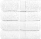 vidaXL Premium washandjes SOLUND 4 stuks 30x30 cm 600 g/m² wit