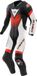 Dainese Laguna Seca 6 Zwart Wit Fluo Rood 1-Delig Motorpak - Racepak