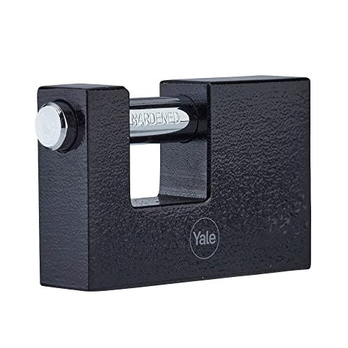 Yale Iron Shutter Hangslot 75mm - Zwart