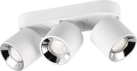 Trio GUAYANA Plafondlamp Wit Mat Metaal GU10 3-Lichts