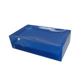 GEDY Auckland zeepbakje, transparant blauw hars, R&S-design, handgemaakt