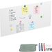 Relaxdays Magnetisch bord - 70x30 cm - wit