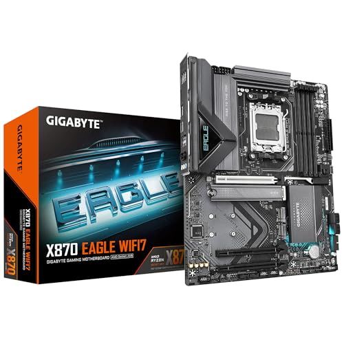 Gigabyte X870 EAGLE WIFI7 - ATX - Socket AM5 - DDR5 - Wi-Fi 7 - Motherboard