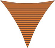 vidaXL Zonneschaduw 3,6 x 3,6 x 3,6 m 100% Polyester Oxford Driehoekig Oranje en bruin