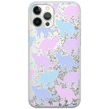ERT GROUP Mobiele telefoonhoes voor Apple iPhone 12/12 Pro Origineel en officieel gelicentieerd Babaco Cats 011 met glitter overloop effect