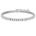 Glanzstücke München Armband zilver 925 zilver zirkonia wit 17 cm