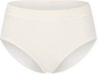 SCHIESSER Retro-Pants Dames Slips Gebroken Wit Effen 90% Katoen 10% Elastaan