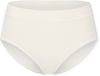 SCHIESSER Retro-Pants Dames Slips Gebroken Wit Effen 90% Katoen 10% Elastaan