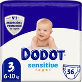 Dodot Sensitive Luiers Maat 3 (56 stuks)