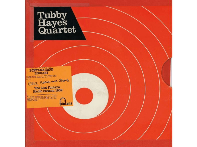 FONTANA Tubby Quartet Hayes - Grits, Beans and Greens: The Lost Studio Sessions CD