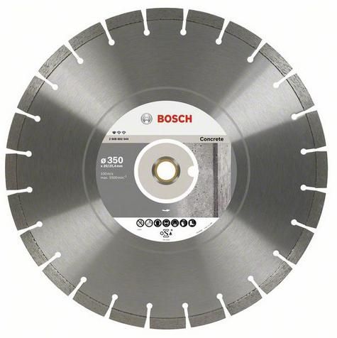 Diamantdoorslijpschijf 300 mm voor beton - 2608602543