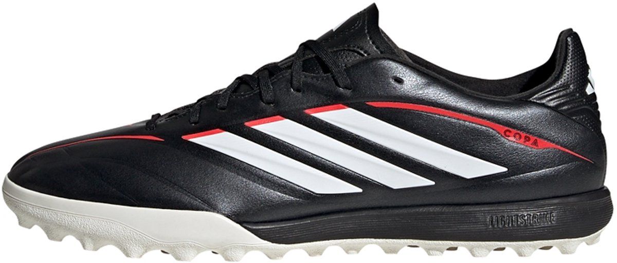 adidas Copa Pure Iv League Turf Football Shoes, Core Black/Ftwr White/Lucid Red, 41 1/3 EU