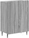 vidaXL Badkamer Opbergkast ZWOLLE Grijs Sonoma 59,5 x 31 x 79,5 cm