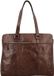 Hide & Stitches Westland Laptoptas 15,6 inch - Werk - School - Tas - Laptopvak - Leren Dames Tas - Donkerbruin